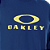 Camiseta Oakley O-Bark SS SM24 Masculina Blue Indigo - Imagem 2