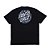 Camiseta Santa Cruz Thrasher Flame Dot SS Oversize Preto - Imagem 2
