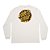 Camiseta Santa Cruz Manga Longa Thrasher Flame Dot Off White - Imagem 2