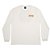 Camiseta Santa Cruz Manga Longa Thrasher Flame Dot Off White - Imagem 1