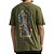 Camiseta Volcom Brimstone WT23 Masculina Verde Militar - Imagem 2