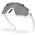 Óculos de Sol Oakley Wind Jacket 2.0 Matte White Prizm Black - Imagem 2