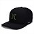 Boné Hurley Aba Curva Outline Imp Juvenil WT24 Preto - Imagem 1