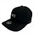 Boné Hurley Aba Curva Supply Imp WT24 Preto - Imagem 1