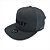 Boné Hurley Aba Reta Flat Rubber Imp WT24 Cinza - Imagem 1