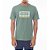 Camiseta Hurley Trace Box WT24 Masculina Verde - Imagem 1
