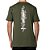Camiseta Quiksilver Step US WT24 Masculina Verde Militar - Imagem 2