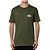 Camiseta Quiksilver Step US WT24 Masculina Verde Militar - Imagem 1