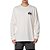Camiseta Quiksilver Manga Longa Omni Logo WT24 Off White - Imagem 1