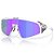 Óculos de Sol Latch Panel Matte Clear Prizm Violet - Imagem 1
