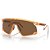 Óculos de Sol Oakley BXTR Metal M.Transparent Light Curry 39 - Imagem 1