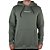 Moletom Billabong Canguru Smitty 305G Plus Size WT24 Verde - Imagem 1