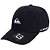 Boné Quiksilver Aba Curva Micro Essentials WT24 Preto - Imagem 1
