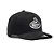 Boné RVCA Aba Curva Bull Terrier Snapback WT24 Preto - Imagem 3