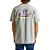 Camiseta Hurley Bomb WT24 Masculina Mescla Cinza - Imagem 2