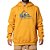 Moletom Quiksilver Canguru Full Logo 280G WT24 Mostarda - Imagem 1