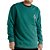 Moletom Volcom Careca Iconic Stone WT24 Masculino Verde - Imagem 1