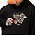 Moletom Lost Canguru Sheep On Fire WT24 Masculina Preto - Imagem 3