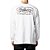 Camiseta Billabong Manga Longa Crossboards WT24 Branco - Imagem 2