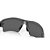 Óculos de Sol Oakley Flak 2.0 XL Steel Prizm Black Polarized - Imagem 4