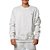 Moletom Quiksilver Careca Embroidery 280G WT24 Cinza Claro - Imagem 1