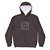 Moletom DC Shoes Canguru FB Outline 305G WT24 Cinza Escuro - Imagem 3