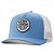 Boné Rip Curl Aba Curva Wetsuit Icon Trucker WT24 Dusty Blue - Imagem 3
