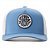 Boné Rip Curl Aba Curva Wetsuit Icon Trucker WT24 Dusty Blue - Imagem 5