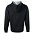 Jaqueta Reebok Logo com Capuz Masculino Preto - Imagem 2