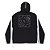 Jaqueta DC Shoes White Stripe Wind WT24 Masculina Preto - Imagem 4
