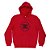 Moletom DC Shoes Canguru DC Star Pilot 280G WT24 Vermelho - Imagem 3