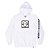 Moletom DC Shoes Canguru Square Star Fill 305G WT24 Branco - Imagem 3