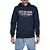Moletom DC Shoes Canguru Worldwide Fav 305G WT24 Marinho - Imagem 1