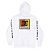 Moletom DC Shoes Canguru Racer 305G WT24 Masculino Branco - Imagem 4