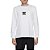 Camiseta DC Shoes Manga Longa Minimal Stripe WT24 Branco - Imagem 1