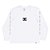 Camiseta DC Shoes Manga Longa Minimal Stripe WT24 Branco - Imagem 4
