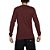 Camiseta DC Shoes Manga Longa Static Outine Star WT24 Bordô - Imagem 2