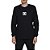 Camiseta DC Shoes Manga Longa Minimal Stripe WT24 Preto - Imagem 1