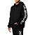 Moletom Quiksilver Aberto Omni Action 305G WT24 Preto - Imagem 3