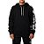 Moletom Quiksilver Canguru Raglan Omni Action WT24 Preto - Imagem 1