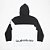 Moletom Quiksilver Canguru Tone Panel 305G WT24 Preto/Branco - Imagem 4