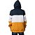 Moletom Quiksilver Canguru Block Company Marinho/Mostarda - Imagem 2
