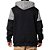 Moletom Quiksilver Canguru Keller Block 305G W24 Preto/Cinza - Imagem 2