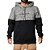 Moletom Quiksilver Canguru Keller Block 305G W24 Preto/Cinza - Imagem 1