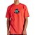 Camiseta Volcom Leanin WT24 Masculina Vermelho - Imagem 1