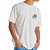 Camiseta Volcom Pair A Dice WT24 Masculina Branco - Imagem 1