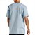 Camiseta Volcom Dual Stone WT24 Masculina Azul Claro - Imagem 2