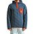 Blusa Hurley Russel 1/4 Snap Fleece PO W24 Masculina Marinho - Imagem 1
