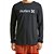 Camiseta Hurley Manga Longa O&O Solid WT24 Masculina Preto - Imagem 1