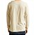 Camiseta Hurley Manga Longa O&O Solid WT24 Masculina Areia - Imagem 2